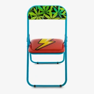 Solo Oggi Seletti Sedia Metallo Pieghevole "Blow-Blow" Flash New
