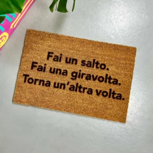 Esclusivo Insulti Luminosi Zerbino Fai Un Salto Fai Una Giravolta Torna Un‘altra Volta