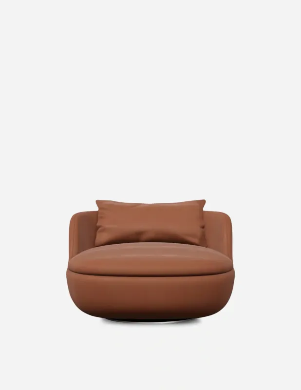 Moooi Bart Armchair Spectrum Swivel Esclusivo