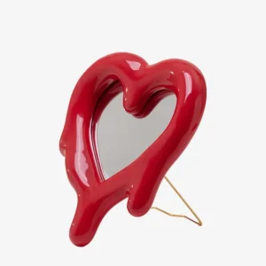 Occasione Imperdibile Seletti Specchio-Cornice "Melted Heart Red"