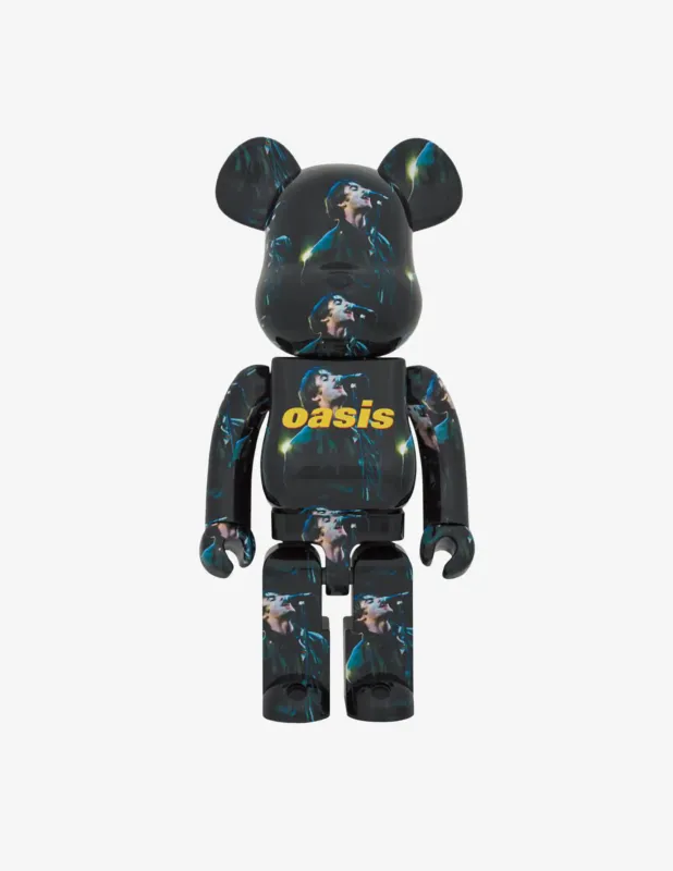 Medicom Toy Bearbrick 1000% Oasis Knebworth 1996 Liam Gallagher Vendita Finale