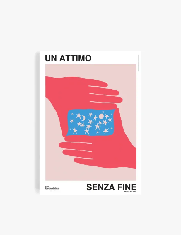Ciao Discoteca Italiana Senza Fine Poster Must-Have