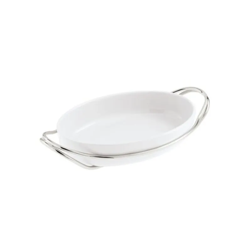 New Living Pirofila ovale con supporto Compra Oggi Stesso