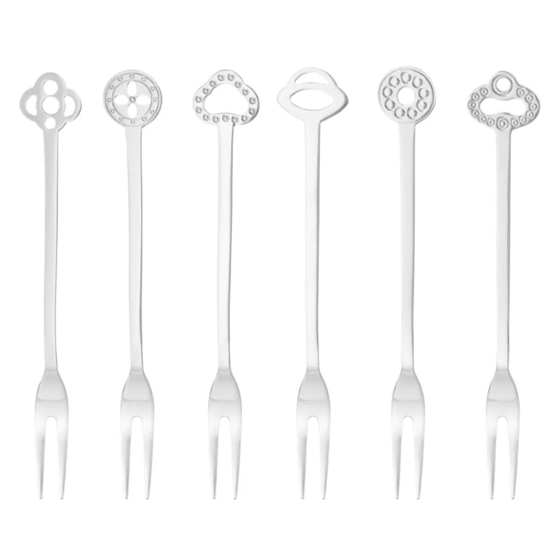 Party Items Set 6 forchettine party Saldi