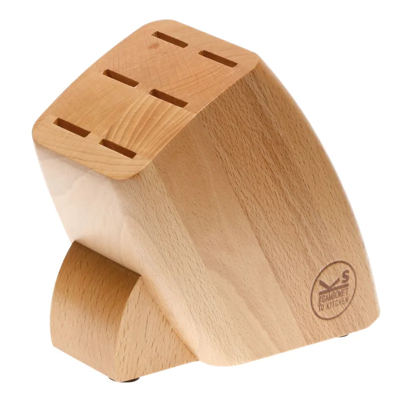 Non Perdere Knives Ceppo coltelli per 6 coltelli