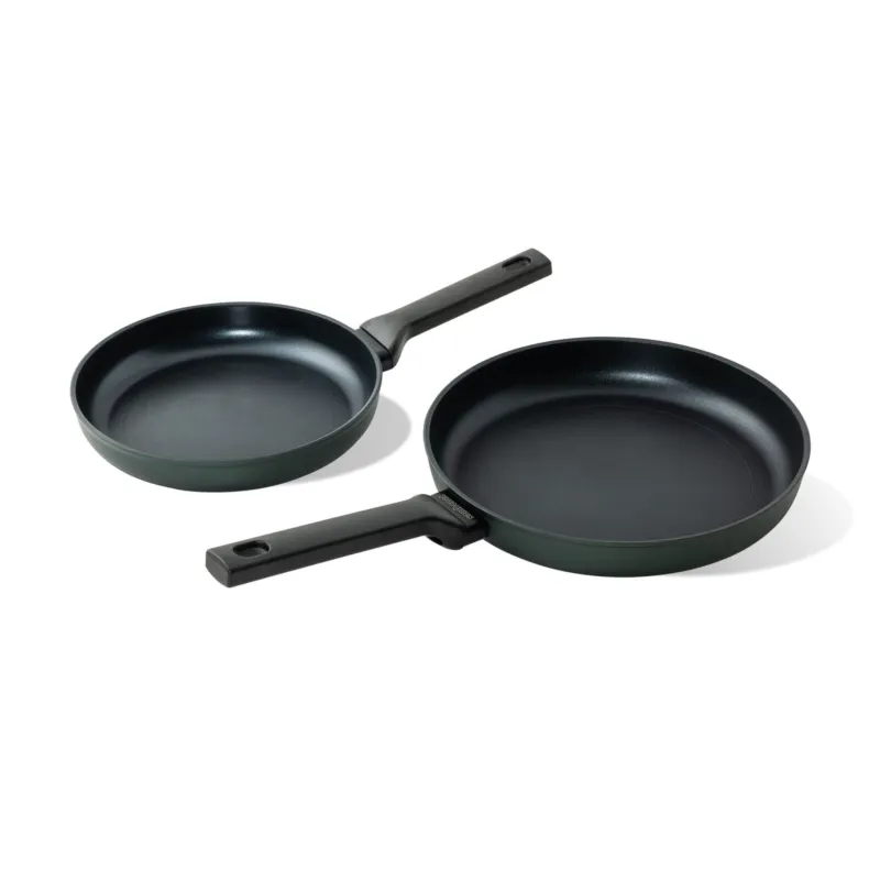 Spedizione Espresso Titan Pro Green Set Essenziale con 2 padelle antiaderenti