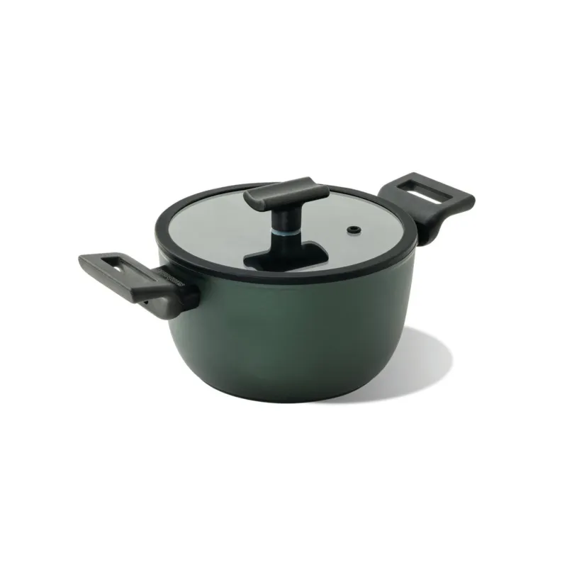 Quantità Limitata Titan Pro Green Casseruola alta 2 maniglie