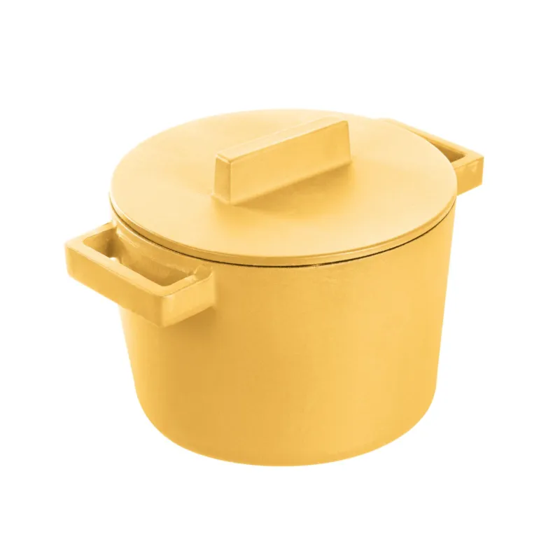 Prezzo Di Fabbrica Terra.Cotto Cast Iron Casseruola alta 2 maniglie