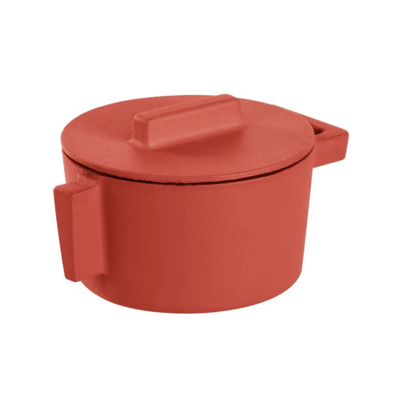 Terra.Cotto Cast Iron Casseruola alta 1 manico Prezzo Basso