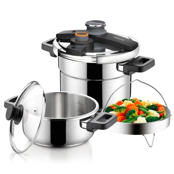 Spedizione Espresso SET PENTOLE A PRESSIONE 4+6 L