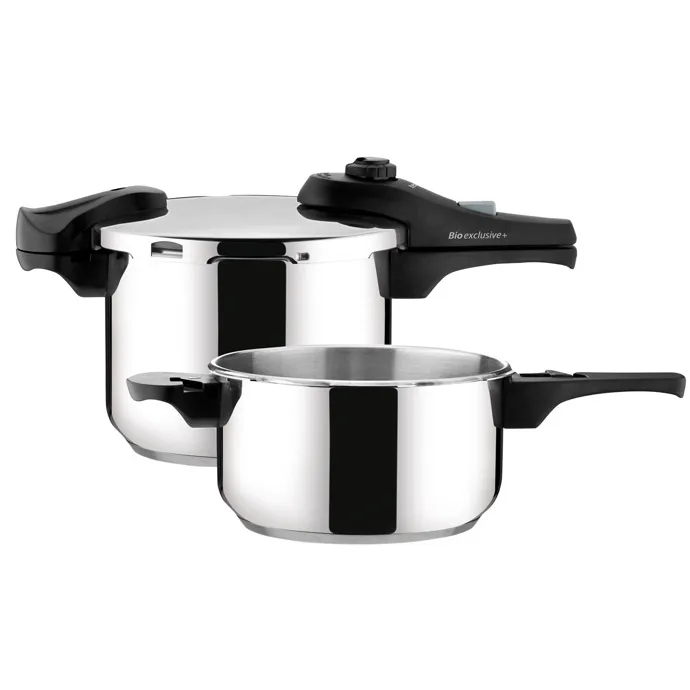 SET PENTOLE A PRESSIONE 4+6 L Pagamento Sicuro