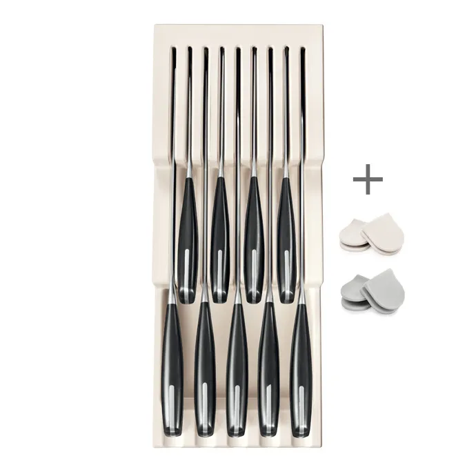 A Buon Prezzo PORTA COLTELLI PER 9 COLTELLI 370x148 mm