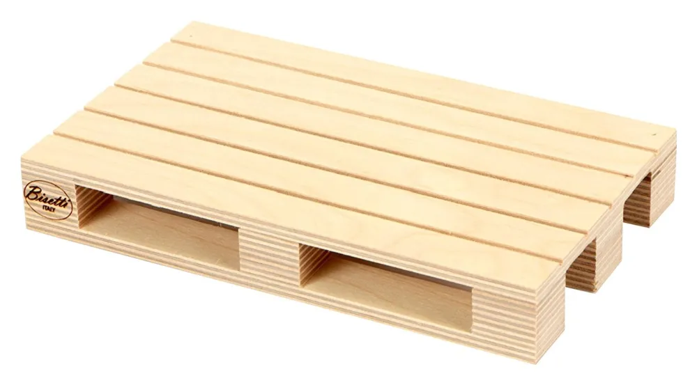 Tagliere Bisetti 26121 mini pallet Naturale Ultimissimo Modello