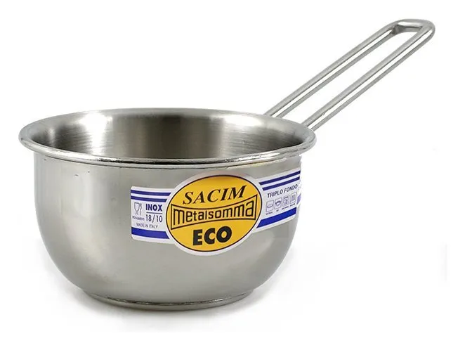 Casseruola Metalsomma 214 14 ECO conica con 1 manico Cromo spazzolato Offerta Speciale