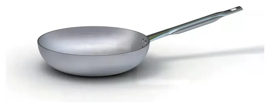 Promo Stagionale Padella Ballarini 7002 36 PROFESSIONALE SERIE 7000 alta svasata Silver