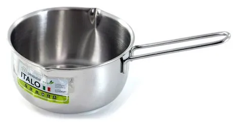 Casseruola Metalsomma 156 122BECCHI ITALO 1 manico Cromo lucido Di Tendenza