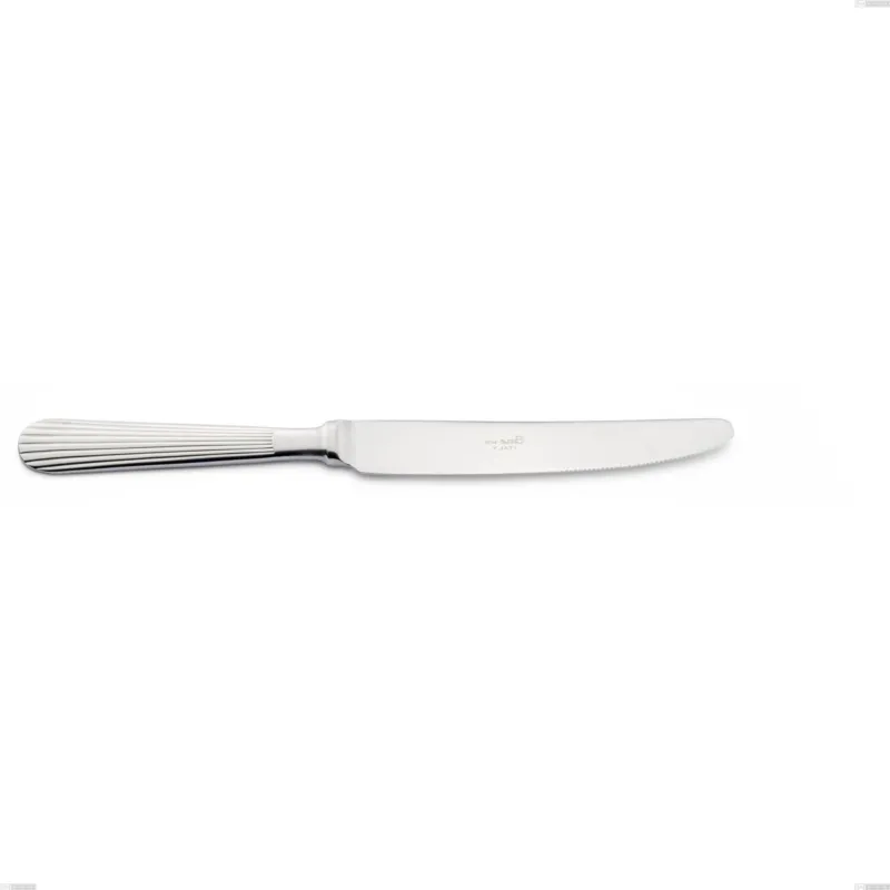 Direttamente Dal Produttore Coltello da tavola EDEN in acciaio 18.10 AISI304 3 mm manico in acciaio lavabili in lavastoviglie Eme Posaterie