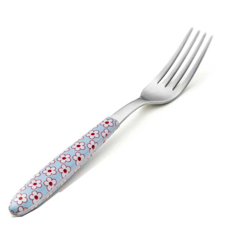 Offerta Del Giorno Forchetta da tavola colorato 1 pezzo VERO MARGARITA Azzurro 63 18/C Eme Posaterie