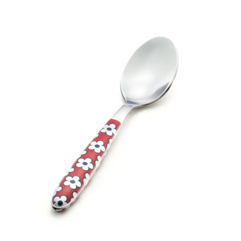 Offerta Del Giorno Cucchiaino caffè colorato 1 pezzo VERO MARGARITA Rosso 11 18/C Eme Posaterie