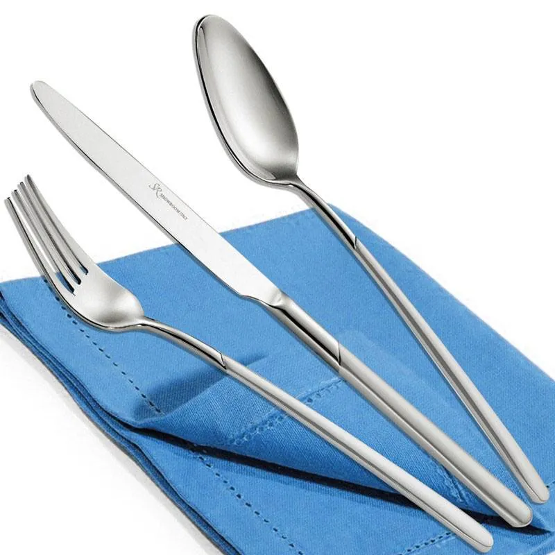 Servizio Posate CELTIKA 24 pezzi acciaio inox 1810 lucidato e sabbiato spessore 5 mm in astuccio regalo EME Eme Posaterie Offerta Limitata