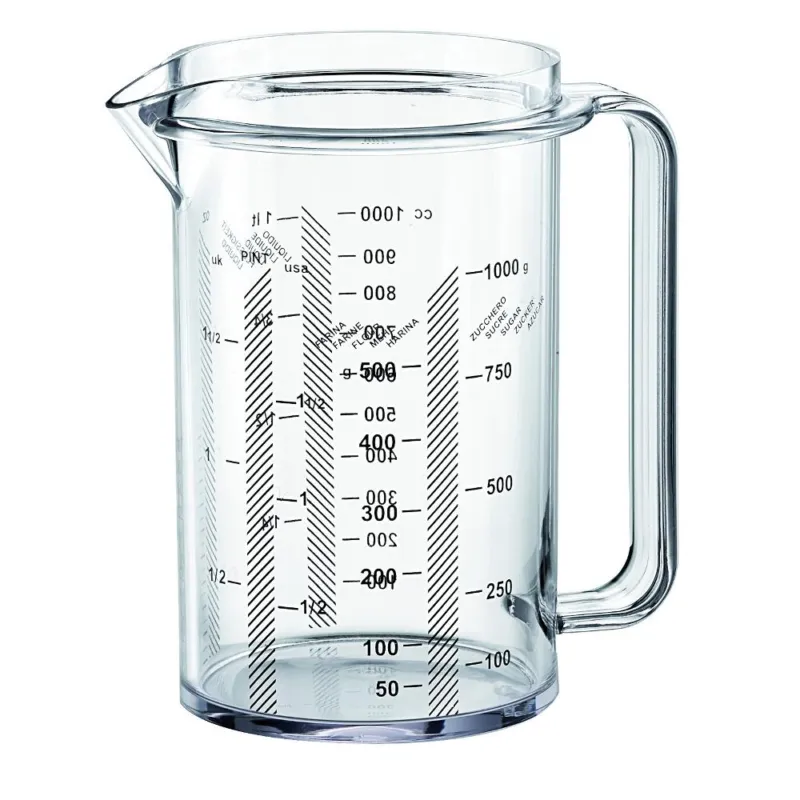 A Buon Prezzo Caraffa Graduata 1L Latina Ø13x17xh19 cm - 1000 cc Guzzini
