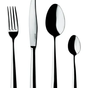Servizio Posate My Table Guzzini 24 pezzi in acciaio inox 1810 lavabili in lavastoviglie in confezione regalo Guzzini Nuova Collezione