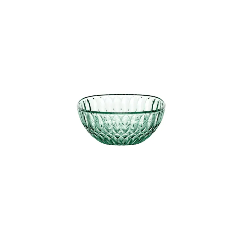 Sconto Contenitore insalatiera Piccola l. 21 Decoro Vanity Pio eTito Toso in acrilico Bio-based Dimensioni L Ø21xh9,3cm - 2130 cc Verde matcha Guzzini