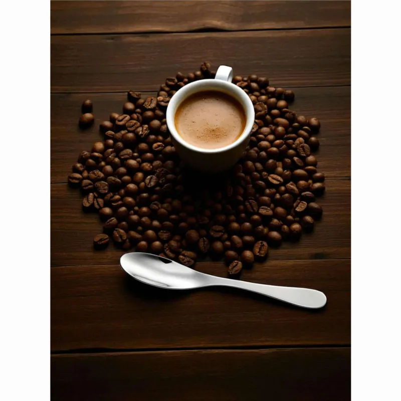 Cucchiaino da caffè MOCACCINO , INAcciaio 18/10 (aisi 304) Acciaio Lucido dimensioni 109x20 mm set da 6 pezzi Eme Posaterie Economico