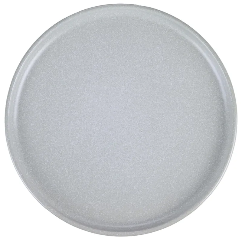 Piatto FRUTTA BERLIN IN GRES (stoneware) Bordo rialzato Finitura matt Decoro effetto Stone Dimensioni Ø 21,6x h2,3 cm Lavabile in lavastoviglie Utilizzabile nel microonde Colore Salvia VDE Tivoli 1996 Ultimissimo Modello