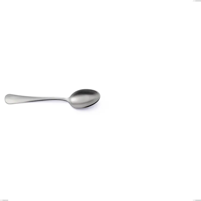 Cucchiaino moka Oxford Sabbiato , Acciaio 18/0 (aisi 304) Acciaio sabbiato, nichel free, spessore 2 mm, lunghezza 111 mm Eme Posaterie Prezzo Basso