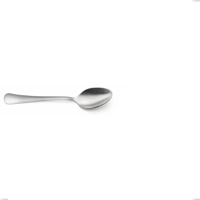 Cucchiaino caffè Oxford Sabbiato , Acciaio 18/0 (aisi 304) Acciaio sabbiato, nichel free, spessore 2 mm, lunghezza 133 mm Eme Posaterie Affare