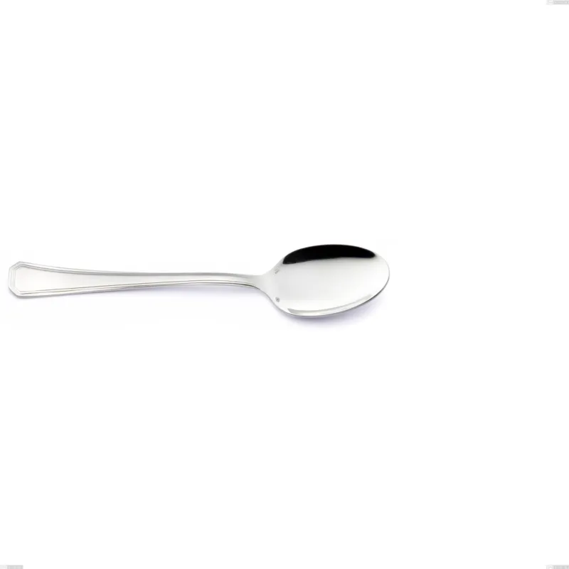 Affare Cucchiaino frutta Savoia Argento 8 micron, Acciaio inox Aisi 304 Finitura Argentata, spessore argento 8 micron, spessore posata 3 mm, lunghezza 178 mm Eme Posaterie