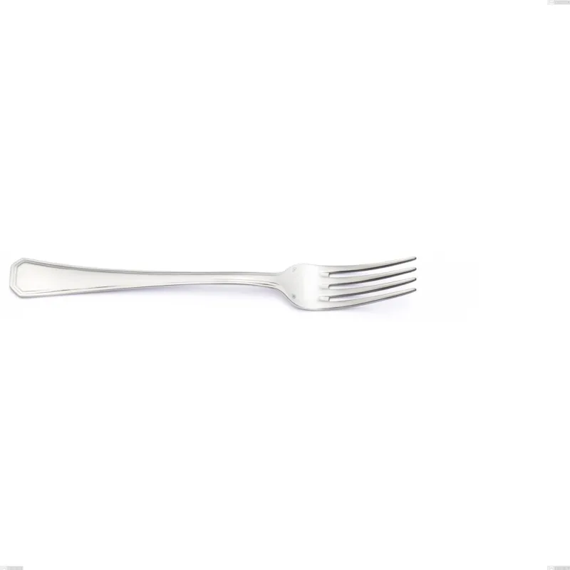 Forchetta tavola Savoia Argento 8 micron, Acciaio inox Aisi 304 Finitura Argentata, spessore argento 8 micron, spessore posata 3 mm, lunghezza 200 mm Eme Posaterie Promo Stagionale