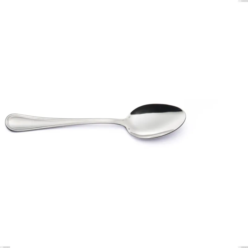 Miglior Prezzo Cucchiaio da tavola, minestra Impero Argento 8 micron, Acciaio inox Aisi 304 Finitura Argentata, spessore argento 8 micron, spessore posata 3 mm, lunghezza 205 mm Eme Posaterie