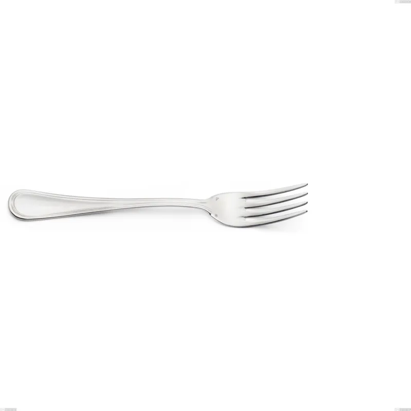 Forchetta tavola Impero Argento 8 micron, Acciaio inox Aisi 304 Finitura Argentata, spessore argento 8 micron, spessore posata 3 mm, lunghezza 205 mm Eme Posaterie Non Perdere