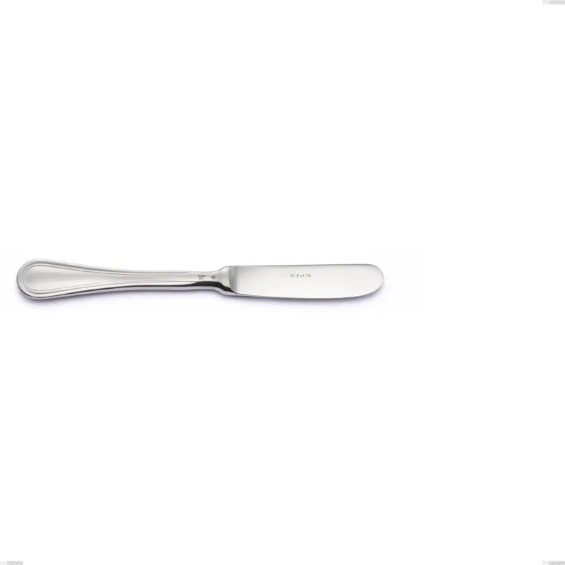 Prezzo Basso Spalmaburro Impero Argento 8 micron, Acciaio inox Aisi 304 Finitura Argentata, spessore argento 8 micron, spessore posata 3 mm, lunghezza 175 mm Eme Posaterie