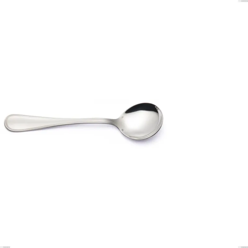 Bestseller Cucchiaio brodo Impero Argento 8 micron, Acciaio inox Aisi 304 Finitura Argentata, spessore argento 8 micron, spessore posata 3 mm, lunghezza 168 mm Eme Posaterie