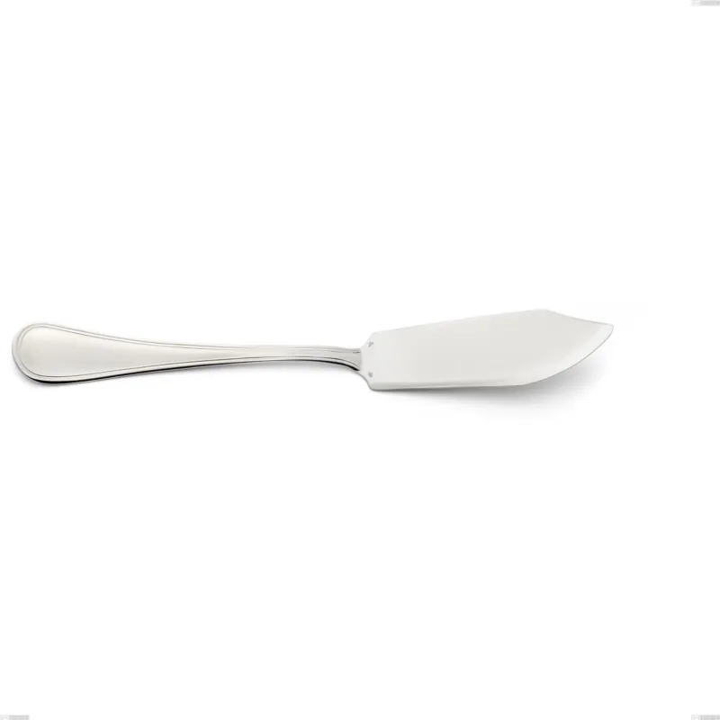 Coltello pesce da servizio Impero Argento 8 micron, Acciaio inox Aisi 304 Finitura Argentata, spessore argento 8 micron, spessore posata 3 mm, lunghezza 253 mm Eme Posaterie Novità