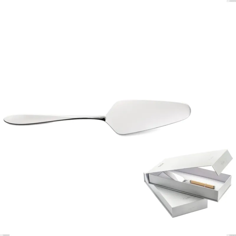 Confezione a libro 1 pezzo pala torta oasi, Acciaio inox Aisi 304 Posate Lucide, spessore 2 mm Eme Posaterie Ultimissimo Modello