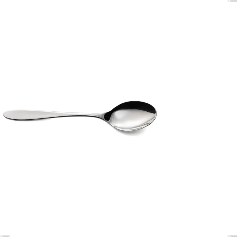 Prezzo Di Fabbrica Cucchiaio da tavola, minestra oasi, Acciaio inox Aisi 304 Posate Lucide, spessore 2 mm, lunghezza 200 mm Eme Posaterie