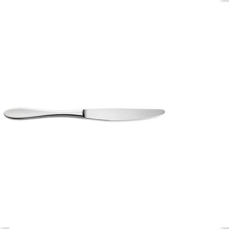 Offerta Limitata Coltello tavola oasi, Acciaio inox Aisi 304 Posate Lucide, spessore 2 mm, lunghezza 233 mm Eme Posaterie