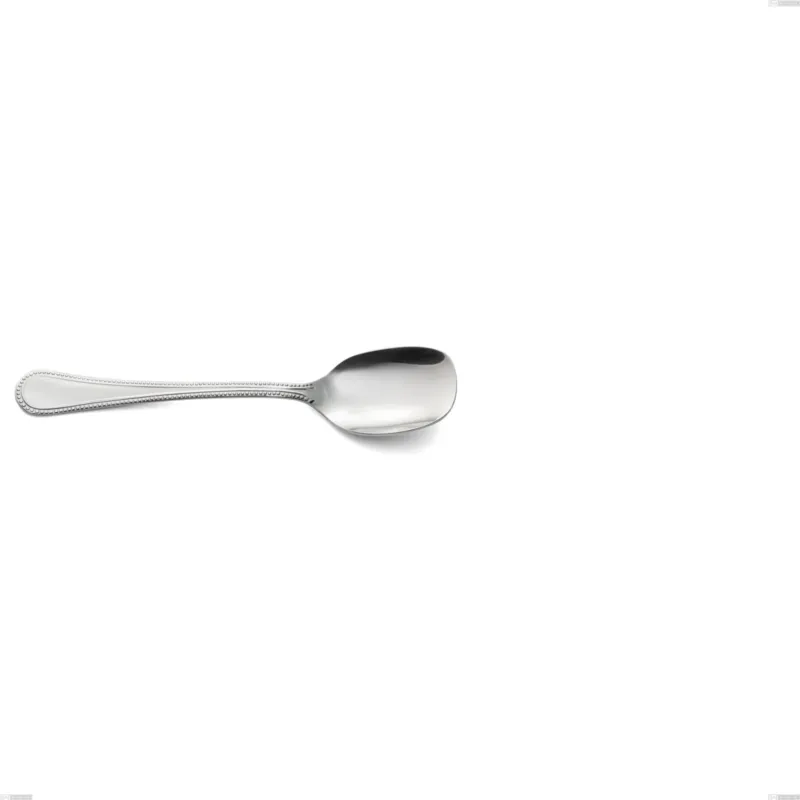 Consegna Rapida Cucchiaio gelato perles, Acciaio inox Aisi 304 lucido, spessore 2.5 mm, design Classico, lunghezza 141 mm Eme Posaterie