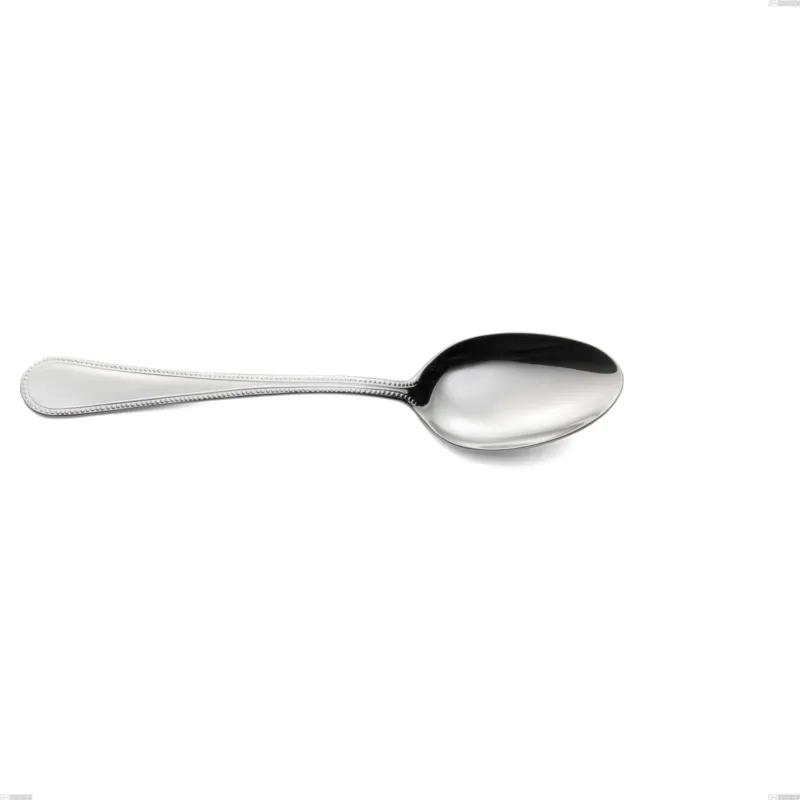 Cucchiaio da tavola, minestra perles, Acciaio inox Aisi 304 lucido, spessore 2.5 mm, design Classico, lunghezza 205 mm Eme Posaterie Ultime Pezzi
