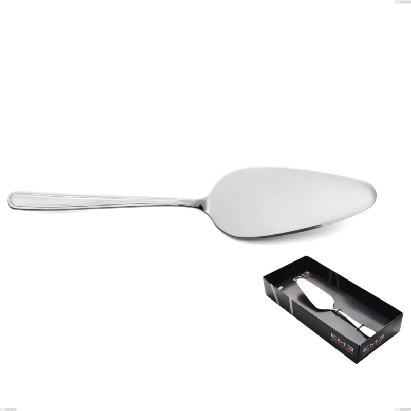 Offerta Lampo Confezione vetrina 1 pezzo pala torta medea, Acciaio inox Aisi 304 lucido, spessore 3 mm Eme Posaterie
