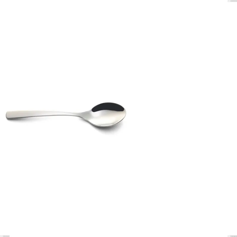 Cucchiaino caffè Onda, Acciaio inox (Aisi 304) lucido, lunghezza 125 mm Eme Posaterie Professionale