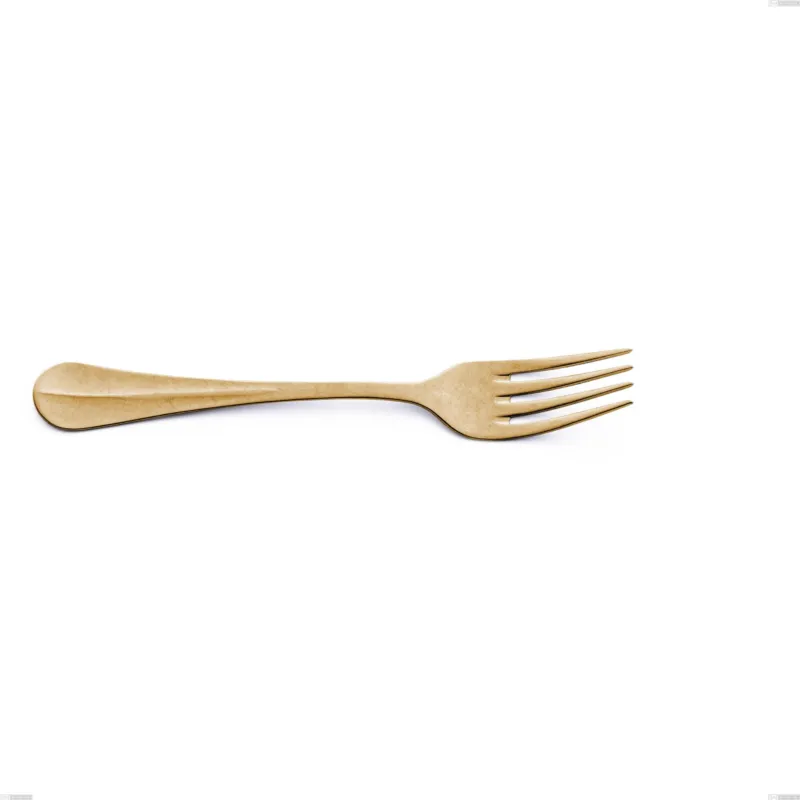 Promozione Forchetta da servizio Royal Retrò PVD Gold, Acciaio 18/10 antico, spessore 2.5 mm, lunghezza 233 mm, pvd oro Eme Posaterie