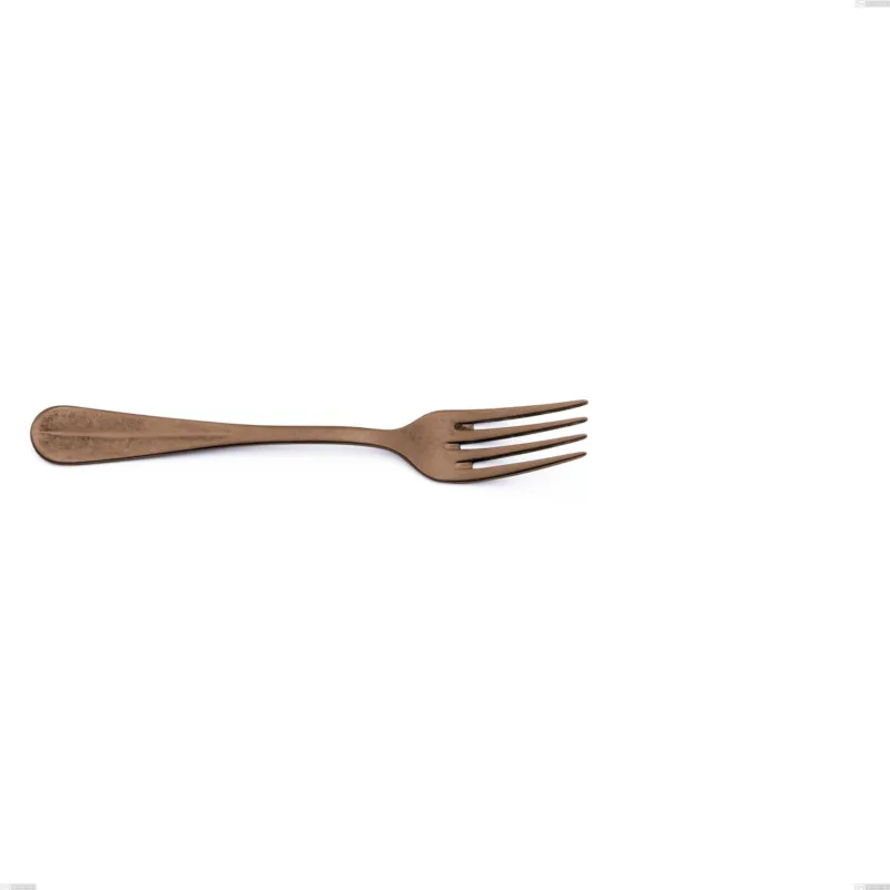Forchetta pesce Royal Retrò PVD Chocolate, Acciaio 18/10 antico, spessore 2.5 mm, lunghezza 184 mm, pvd chocolate Eme Posaterie Non Perdere