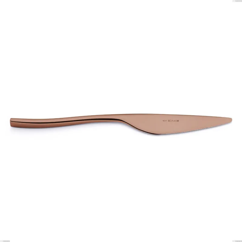 Reso Gratuito Coltello frutta Etoile PVD Chocolate, Acciaio 18/10 lucido, spessore 4 mm, lunghezza 206 mm, pvd chocolate Eme Posaterie