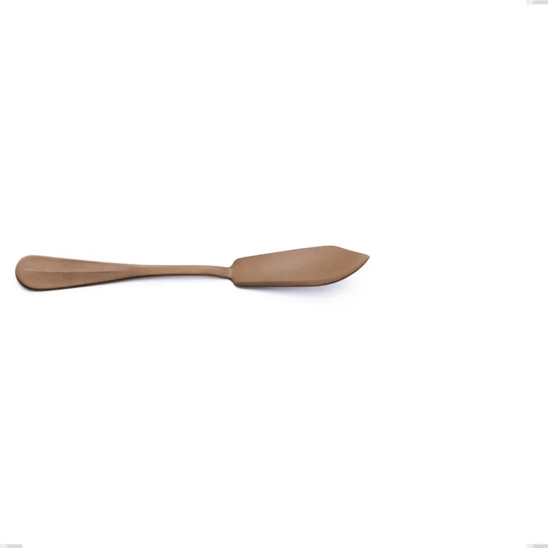 Occasione Coltello pesce Royal Retrò PVD Chocolate, Acciaio 18/10 antico, spessore 2.5 mm, lunghezza 192 mm, pvd chocolate Eme Posaterie