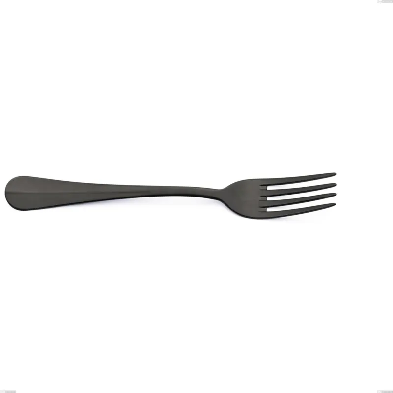 Forchetta tavola Royal Retrò PVD Black, Acciaio inox 18/10 antico, spessore 2.5 mm, lunghezza 205 mm, pvd black Eme Posaterie Offerta Lampo